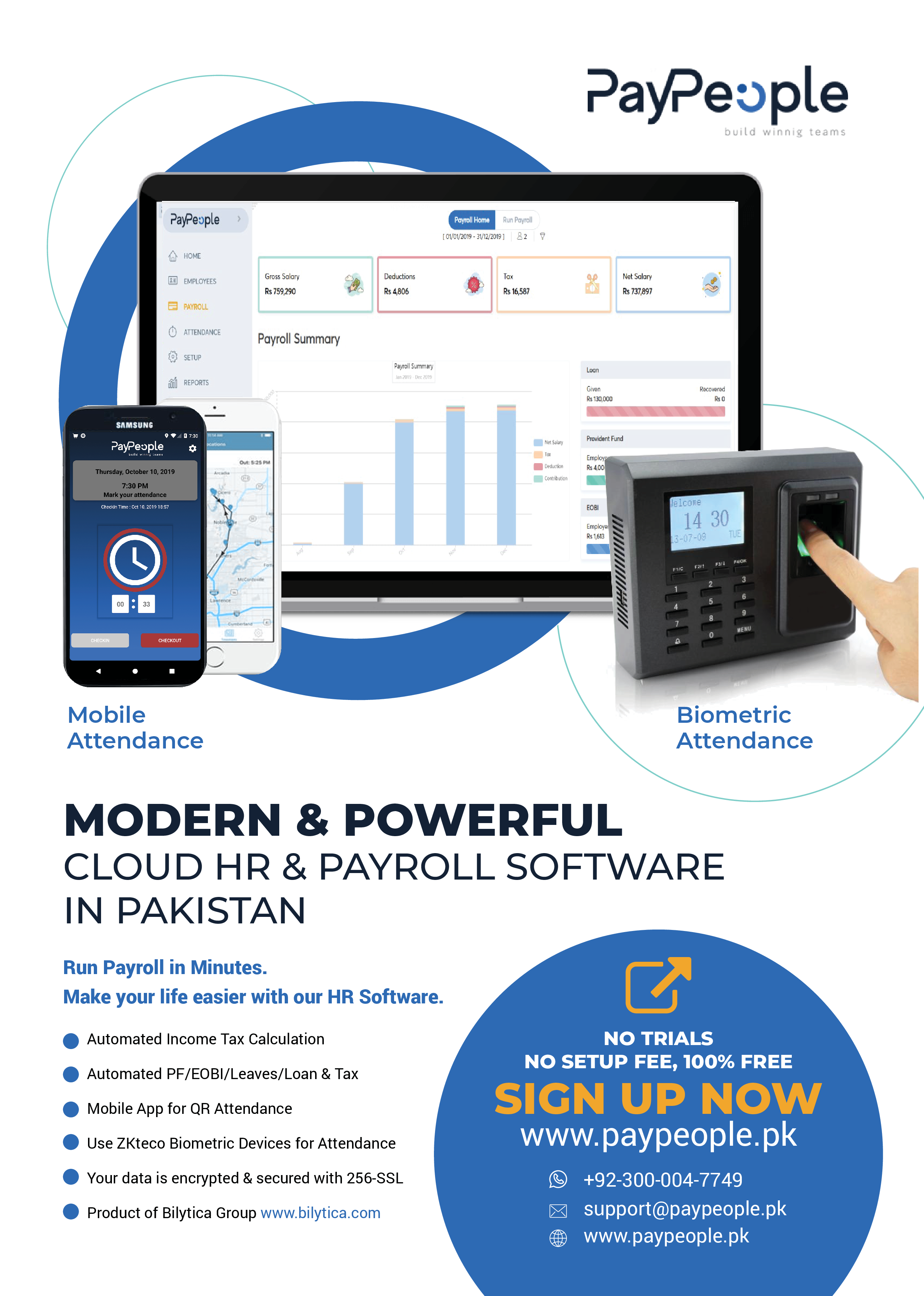 Top 6 Attendance Software in Karachi  with IOT- Attendance &  Amenities